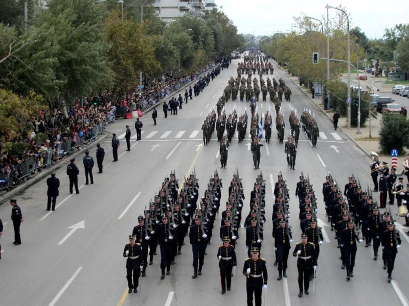 Θεσσαλονίκη: 60 λεπτά αυστηρά και μόνο στρατιωτική η παρέλαση για την 28η Οκτωβρίου | ThessPress